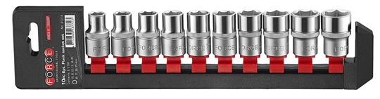 FOR 41018-9 1/2" Doppenset 12-kant 10 delig