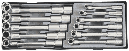 FOR T5114 TC Module 11 gebogen pijpsleutels 6kant  