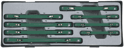 FOR T50810 TC Module 8 ring-ratel sleutels