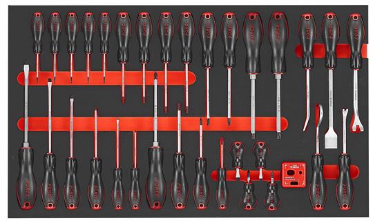 FOR F2335 Schroevendraaierset 33 dlg (foam Jumbo 10318)