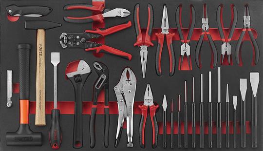 FOR F5296 tangen-beitelset 29 dlg (10318)