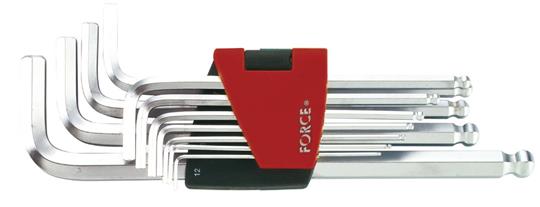 FOR 5116LB Inbussleutelset kogelkop 11 dlg