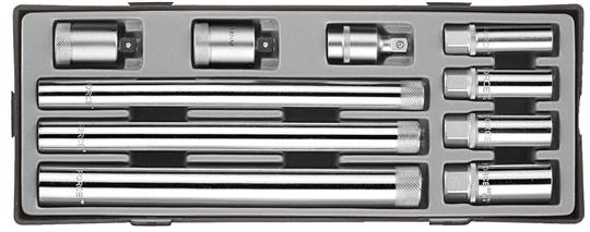 FOR T31010 Module bougie vervangset 3/8" 10dlg