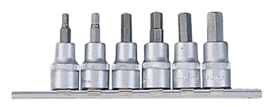 FOR 3065 3/8" Set inbus op dop - 6dlg