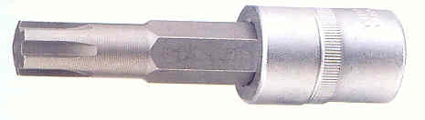 FOR 33909006 - 3/8" Ribe op dop M6 - 90mmL