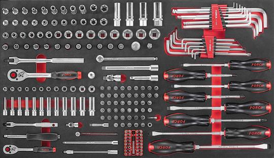 FOR F32031 1/4" - 3/8" - Combinatieset 203dlg