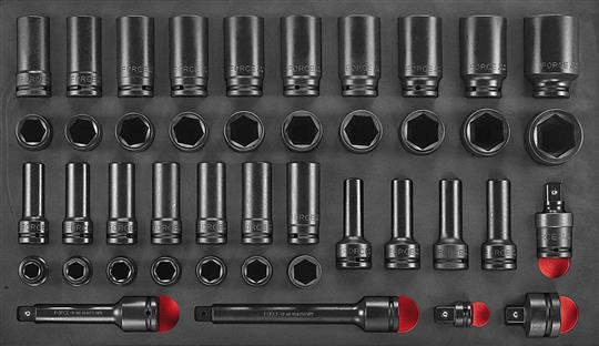 FOR F6431 - slagdoppenset 3/4" 43dlg 17-46mm