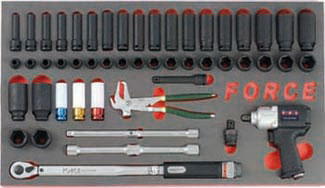 FOR F4491 Module 49dlg slagmoergereedschap 1/2" (foam Jumbo 10318)