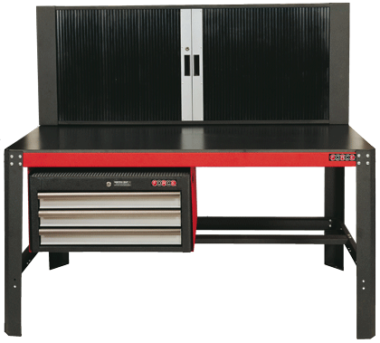 FOR 50254 Werkbank met kast en koffer