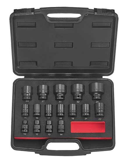 FOR 4166 Slagdoppenset 16 dlg 6k 1/2"