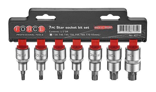 FOR 40717 - 1/2" Torx doppenset 7dlg