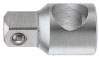 Adaptor voor verlengstuk 3/8"(F) * 1/2"(M) - 46mmL