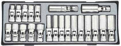 FOR T3224 - 3/8" Kniegewrichtenset - 22dlg
