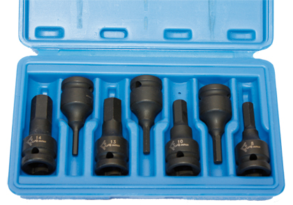 1/2" Torx slagdoppenset - 7dlg